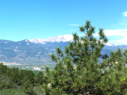 Pikes Peak from Palmer Park