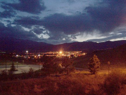 Evening Sky from UCCS 