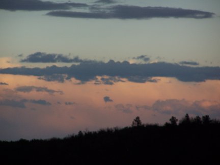 Evening sky