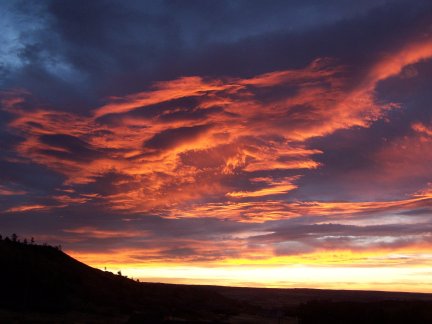Fiery Skies
