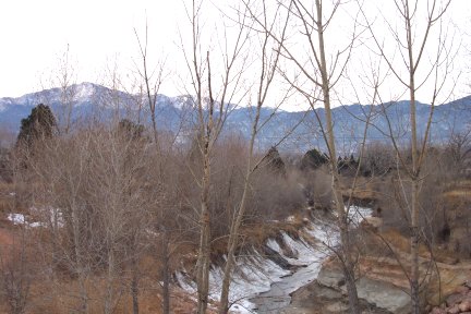 Cottonwood Creek in Winter