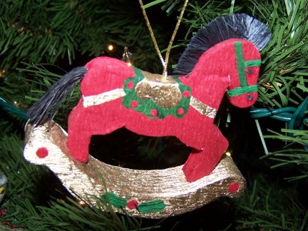 Rocking Horse Ornament