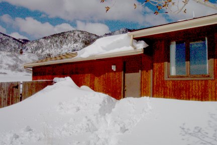 April 2005 Blizzard - Mudroom Door