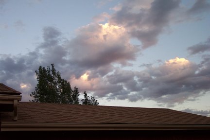 Evening skies
