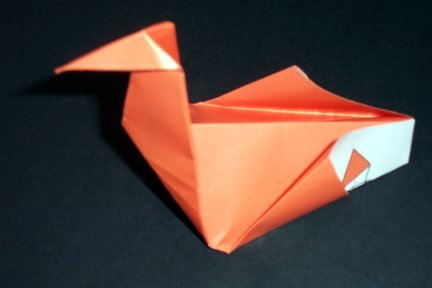 Origami chicken