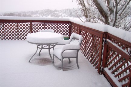 Upholstered in Snow