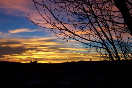 Stained Glass Sunrise