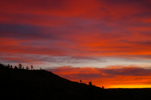 Hill at Sunrise