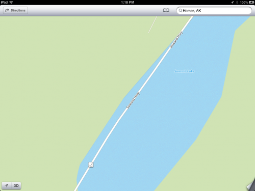 Seward Highway in Lake