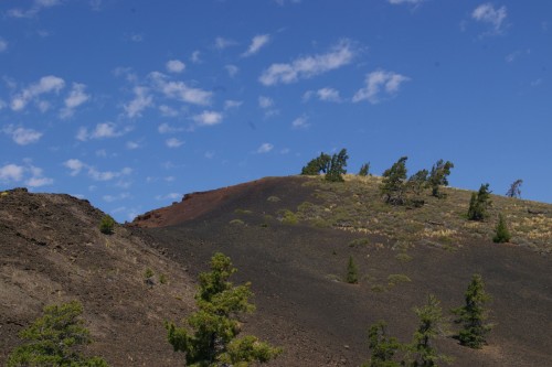 Cinder Hills in Craters of the Moon