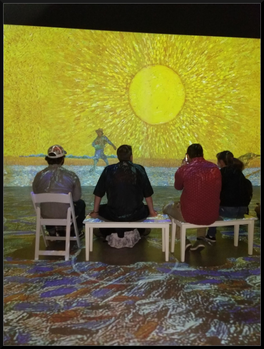 Van Gogh Immersion Exhibit Five Acres with a View